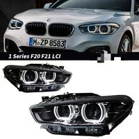 Pour BMW F20/F21 116i/118i/120i Phares à LED Projecteurs 2015-2018 Feux de Jour (DRL) Clignotants 4000 Lm 3000 K 12V Ampoule H4