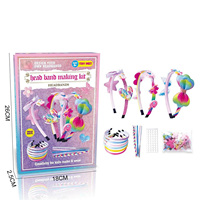 Kit de fabrication d'accessoires pour cheveux à la mode DIY beau et coloré bandeau princesse pour filles ensemble de beauté bandeaux pour enfants jouets