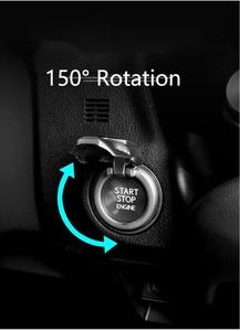 Iron Man Carbon Fiber Start Stop Cover Interior <strong>Engine</strong> Ignition Push Button Cover for Different Car Brands Interior Accessories - Product Image 5