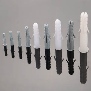 Заводская Прямая поставка, винтовые анкерные заглушки PP или PE, настенные заглушки с винтом лучшего качества. - Product Image 4