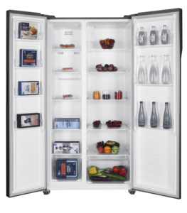 Refrigerador Lateral Sin Escarcha con Tecnología <span class=keywords><strong>Inverter</strong></span>, Ancho 910, 442L con <span class=keywords><strong>Dispensador</strong></span> <span class=keywords><strong>de</strong></span> <span class=keywords><strong>Agua</strong></span>, 910x590x1770 - Product Image 2