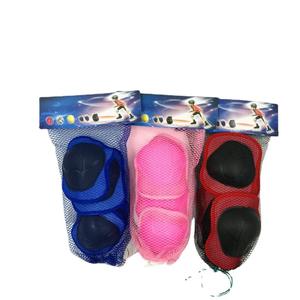 Ensemble de genouillères pour enfants, 6 pièces, protection contre les chocs, pour le patinage, le cyclisme, unisexe, bleu, rose, rouge - Product Image 1