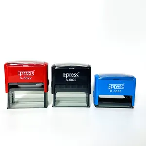 Factory Price Hot Sale 58*22 Mm Rectangle Self-inking Rubber Stamp