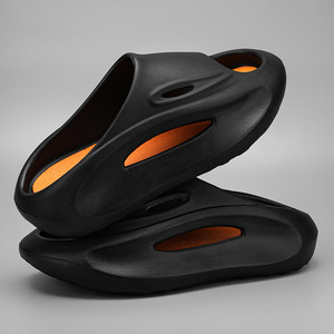 Sandales à enfiler en EVA pour hommes, à bout ouvert, confortables, décontractées, pour l'été, la plage et l'extérieur - Product Image 1