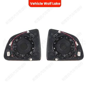 เลนส์กระจกมองข้างเทสล่า รุ่น Y ปี 2019-2023 ป้องกันแสงสะท้อน อะไหล่เปลี่ยนซ้ายขวา สีเงิน วัสดุ ABS - Product Image 2