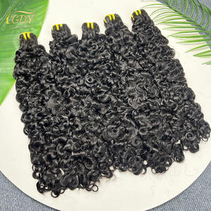 בורמזית מתולתל כפול מסולסל סיטוני גולמי טבעי סיטוני rigin coles שיער אנושי מתולתל - Product Image 5