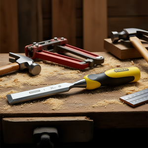 Cincel para Madera Stanley de 25 mm, Herramienta de Carpintería de Corte Preciso - Product Image 3