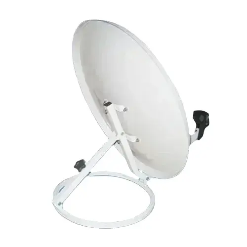 antena tv satelit ruang ku band 35 * 40 cm dengan putaran dukungan horisontal offset antena satelit