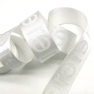 Polyester Tape Jacquard Webclub Bag Handbag Strap Weaver Custom Gurtband 25mm Thickgolf Bagp Printing Safety Shoes Bag Belt
