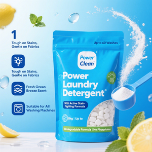 Muestra gratis de etiqueta privada Clean Surf Floral líquido perfumado detergente para ropa quitamanchas limpiador de prendas 5%-15% para - Product Image 6