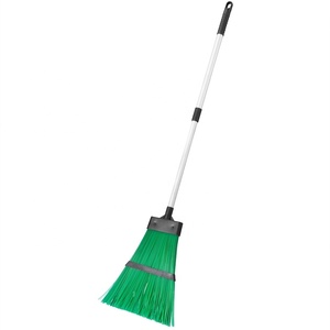 Vadrouille de jardin en plein air avec poignée télescopique en aluminium, balai de balayage pour pelouse et cour - Product Image 2
