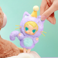 POPMART Baby Molly Pocket Friends Series Plush Pendant Blind Box Home Decor Action Figures Collectible Toys 14cm for