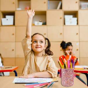 صديقٌ وعصري وصديقٌ للارتداء في المكاتب فرشاة مكياج للأعمال هدية ترويجية وردية لامعة - Product Image 4