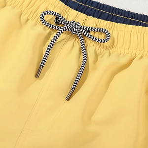 Bermuda pour homme en coton taille moyenne style cargo avec logo personnalisé pour salle de sport, jogging, course, fitness, plage, basket-ball - Product Image 1