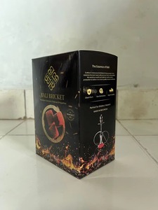 Premium Natural Coconut Shell Machine-Made Charcoal Briquettes Cube Shape <b>Hookah</b> Shisha Long Burning Low Ash Smokeless High - Product Image 2