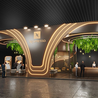 Stand d'exposition moderne MEGA, assemblage modulaire pour boutique éphémère, événement commercial, design tendance
