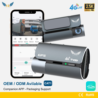 VIEVGUARB T229 Cámara para Coche de Doble Lente 1080P GPS 4G con Vista Remota en la Nube CAT1 2.5K