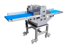 Machine à découper les filets <span class=keywords><strong>de</strong></span> poulet, la viande, les saucisses, le jambon, le poisson, le bacon, semi-automatique/automatique, lame en acier au carbone <span class=keywords><strong>de</strong></span> 2 mm - Product Image 2