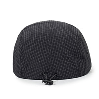Gorra de Béisbol Deportiva de 5 Paneles, a Cuadros, Transpirable e Impermeable, Unisex, para Todas las Estaciones, para Montar al Aire Libre, con Visera Plana, 100% Poliéster