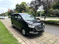 JAC Refine M4 1.9T Diesel 7 places manuelle 2017, seulement 90 000 km, MPV d'occasion, grand espace, conduite à gauche, intérieur sombre, sièges en tissu, prix abordable