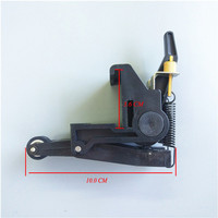 Conjunto de rodillo de pellizco de plotter de cortador de vinilo Liyu SC631E SC801E SC1261E Kit de marco de componente de rodillo de presión de papel de corte