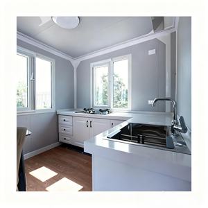 现代预制豪华模块化小型住宅 20 英尺 40 英尺 <span class=keywords><strong>2</strong></span> 卧室钢架预制可扩展集装箱房屋 - Product Image 5