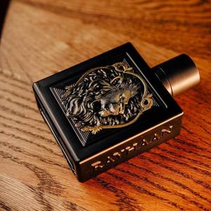 Colonia Masculina Rayhaan & Lion Tiger Head 100ml, Eau de Parfum de Lujo con Grabado de Animales, Aroma Amaderado Oriental de Larga Duración - Product Image 6