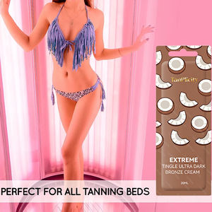 Oem Natural Tan Lotion Body <span class=keywords><strong>Solarium</strong></span> Échantillon de lotion de bronzage <span class=keywords><strong>UV</strong></span> et sachets de lotion non autobronzante - Product Image 6