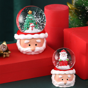 Santa Claus Phim Hoạt Hình Sáng Pha Lê Bóng Bông Tuyết Long Lanh Búp Bê Độc Đáo Cây Giáng Sinh Trang Trí Món Quà Hoàn Hảo Cho Trẻ Em - Product Image 3