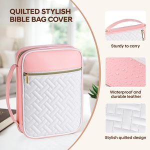 Estuche para Biblia de Alta Calidad, Bolsa de Transporte para Libros, Bolsa de Iglesia, Protectora para Biblia con Asa - Product Image 3