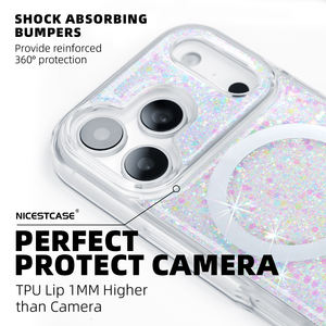 Étui de téléphone scintillant coloré - Product Image 3