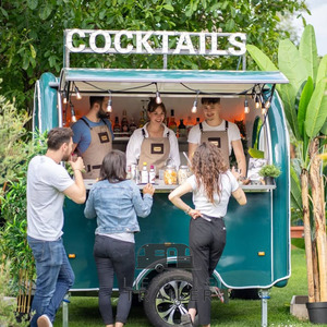 Cà phê di động thanh Hot Dog giỏ foodtruck phục vụ Trailer đầy đủ trang bị kem pizza thức ăn nhanh xe tải với nhà bếp đầy đủ - Product Image 1