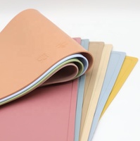 Demi-rond personnalisé enfants Silicone bébé alimentation napperon tapis de Table produits pour bébés sans BPA lavable