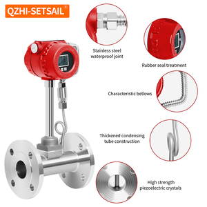 Đồng hồ đo lưu lượng khí đường kính lớn ống lưu lượng kế Plug-in hiển thị kỹ thuật số điện tử 4-20mA Giao thức truyền thông từ xa RS485 giao thức Hart - Product Image 4