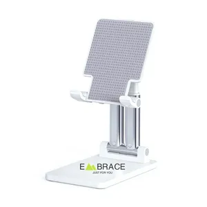 Soporte para Tablet Embrace para iPad Pro, Soporte Metálico para Tablets de hasta 12.9 Pulgadas, Compatible con Xiaomi/<span class=keywords><strong>Huawei</strong></span>, Soporte Ajustable para Teléfono Móvil - Product Image 1