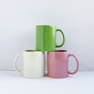Tasses en céramique personnalisées en gros pour fabricants – Couleurs rose, bleu, vert, rouge et blanc vierge – Idéales pour la rentrée scolaire - Product Image 5