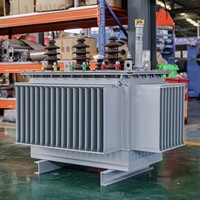 Transformateur immergé dans l'huile 35 kV 2500 kVA S13 à trois bobines en cuivre, double enroulement, refroidissement ONAF, conception personnalisée pour la distribution d'énergie industrielle