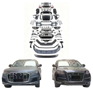 Kit Carrozzeria in Fibra di Carbonio Yiku - Aggiornamento per <span class=keywords><strong>Audi</strong></span> <span class=keywords><strong>Q7</strong></span> 2006-2015 allo Stile SQ7 2023 (Labbro Anteriore, Spoiler Posteriore, Paraurti) - Product Image 1