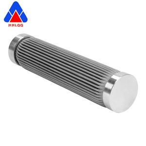 Filtro de fusión Elemento de filtro de vela Filtro de fusión plisado Acero inoxidable 304 316 Cartucho de filtro de fusión para filtración de gas - Product Image 4