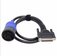 Outil de diagnostic pour camions lourds avec adaptateur de liaison de données, analyseur de moteur Inline6, 12-24V, garantie de 2 ans