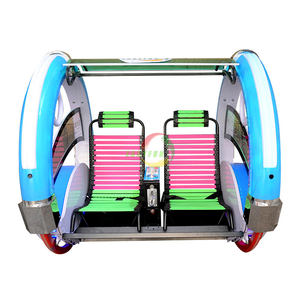 Carnevale Gioco Attrazione Elettrica Le Bar Auto 360 Gradi Felice Auto a Rotazione Giostre Moonwalk - Product Image 5