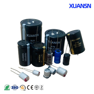 Condensateurs électrolytiques 100 µF 400 V à courant d'impulsion élevé pour onduleurs solaires - Product Image 1