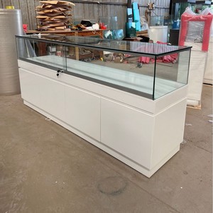 Modern Eco-Friendly Custom <strong>LED</strong> <strong>Lighting</strong> Powder Coated Glass <strong>Display</strong> <strong>Cabinet</strong> for Retail &amp; Gift Shops Toy Store Showcase Furniture - Product Image 2