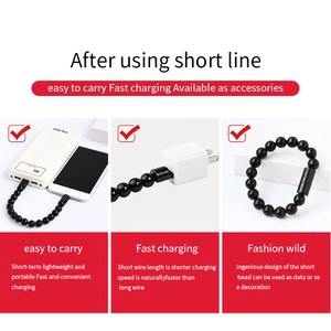 Tipo C Court Android mobile rapide de type téléphone micro données de charge usb v8 Tipe chargeur Bracelet câble usb - Product Image 3