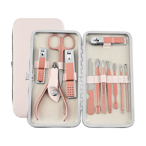 Rose Gold Nail Clipper <span class=keywords><strong>Set</strong></span> Thép Không Gỉ Hộ Gia Đình Làm Móng <span class=keywords><strong>Set</strong></span> 7/10/15/18 Mảnh Thiết Lập Móng Tay Cắt Tỉa Công Cụ - Product Image 4