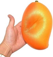 Squishies en peluche moelleux et parfumés, en forme de mangue dorée géante à remontée lente, jouets Squishy Dumpling