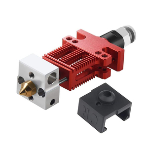Kit Hotend para <span class=keywords><strong>Creality</strong></span> CR-6SE, Conjunto de Bloque Calentador Totalmente Metálico, Boquilla de Latón de 1.75mm, Calcetín de Silicona, Repuestos para Extrusor de Impresora 3D - Product Image 1