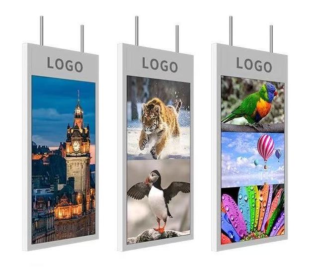 10.1-43-46-49-50-55inch Double-sided LED LCD Display Screen Advertising Machine with Android OS Full HD 1920x1080 Resolution-XY