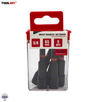 TOOLJOY BSCI – Jeu de douilles magnétiques industrielles 65 mm pour tournevis à embout, chromé, personnalisable OEM, poignée en plastique acétate – Entretien DIY