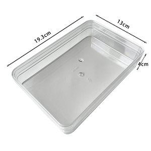 Factory Newly Design Rectangular Transparent Plastic Box Acrylic Candy Box Transparent Box For Dessert Food